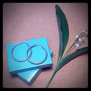 2/$10 Vintage Sterling Silver Hoops